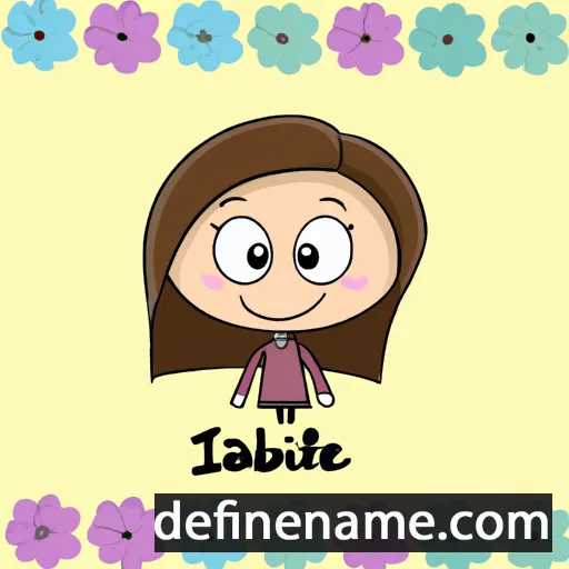 Isabele cartoon