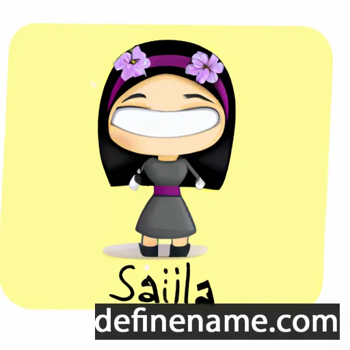 Isalina cartoon