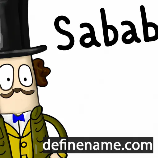 cartoon of the name Isambard