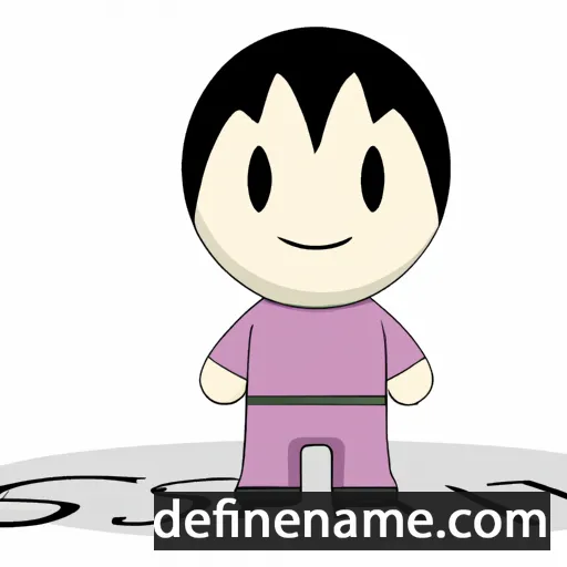 cartoon of the name Isami