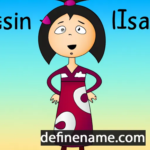 Isana cartoon