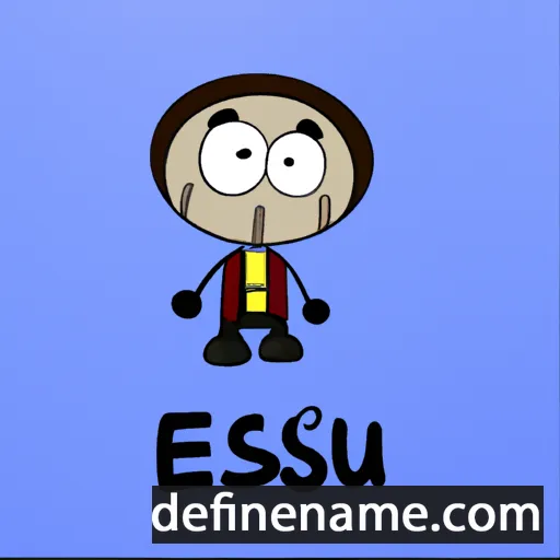 cartoon of the name Isèu