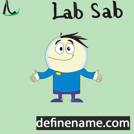 cartoon of the name Iseabal