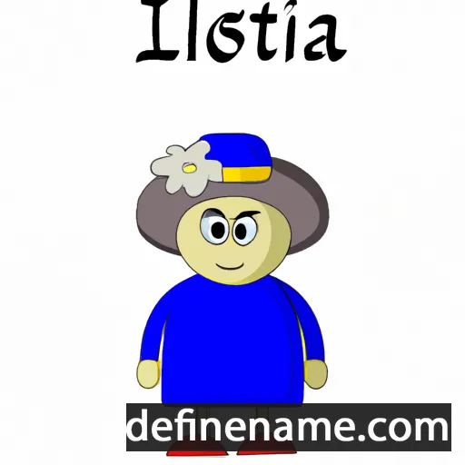 cartoon of the name Iselota