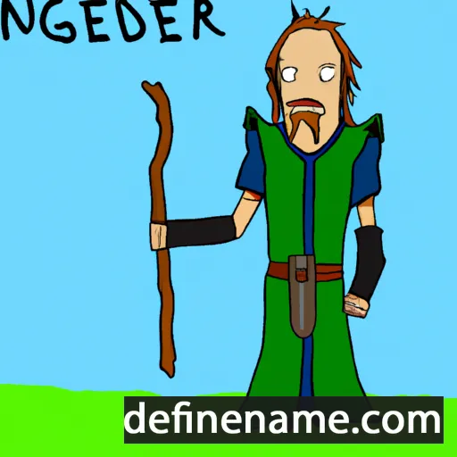 cartoon of the name Isengard