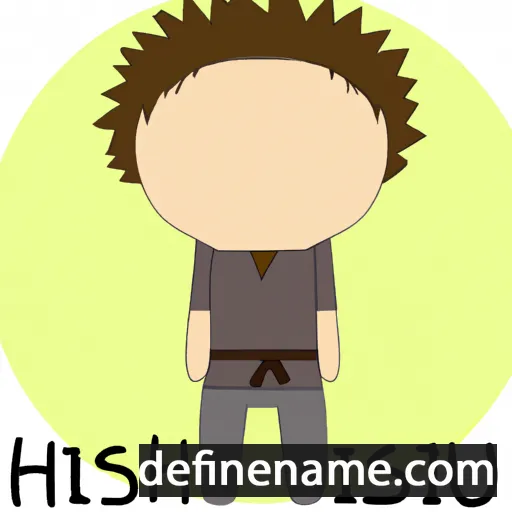 cartoon of the name Ishizu