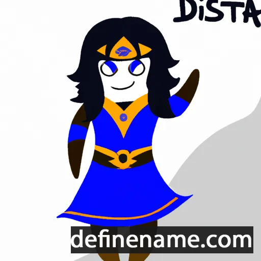 cartoon of the name Ishtar-deela