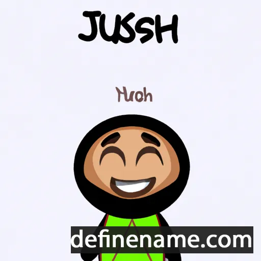 cartoon of the name Ishuah