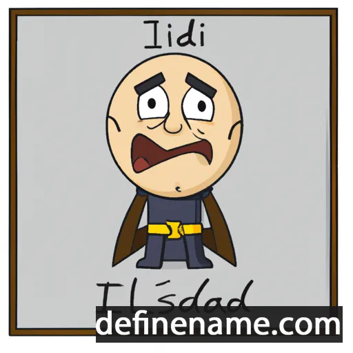 cartoon of the name Isildur