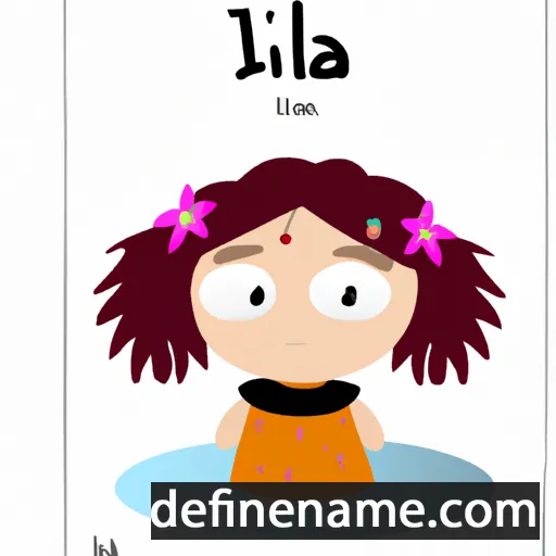 cartoon of the name Isla