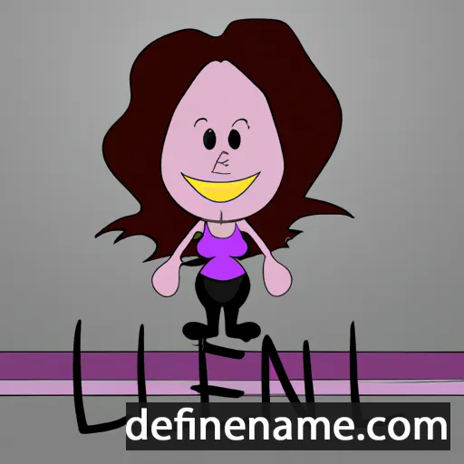 cartoon of the name Islene