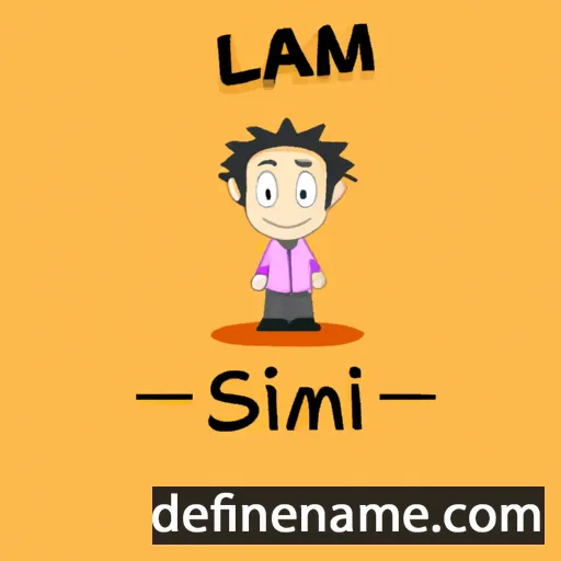 cartoon of the name Ismaal