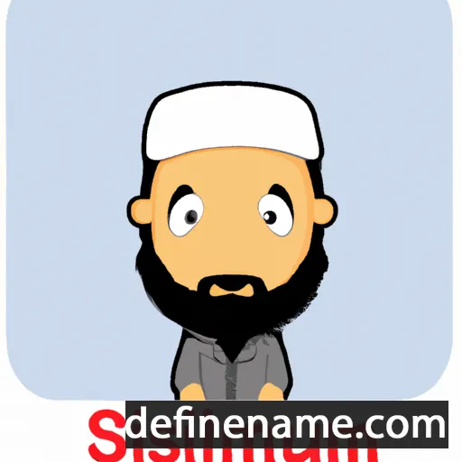 cartoon of the name Ismatullah