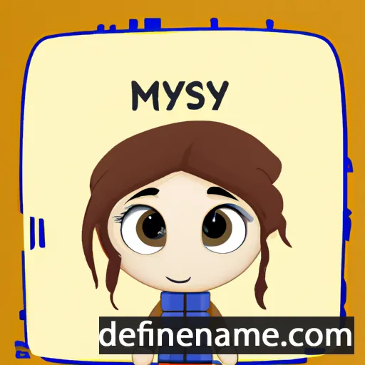 cartoon of the name Ismay