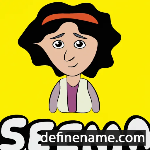 cartoon of the name Ismena