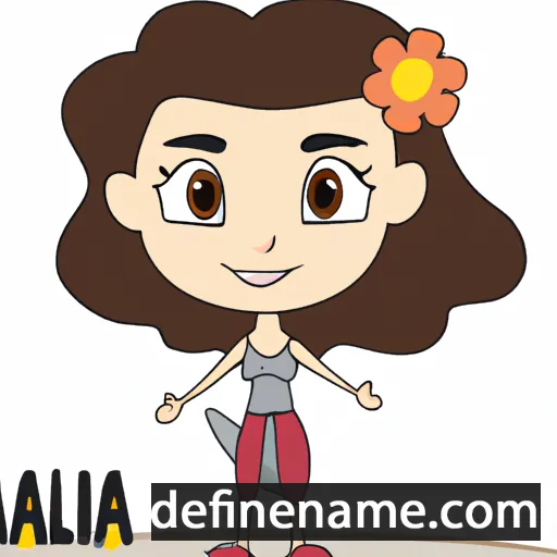 cartoon of the name Israella