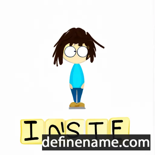 cartoon of the name Istene