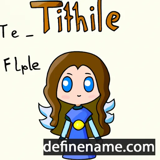 cartoon of the name Ithuriel