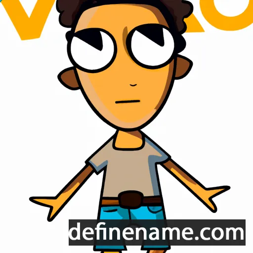 cartoon of the name Ivão