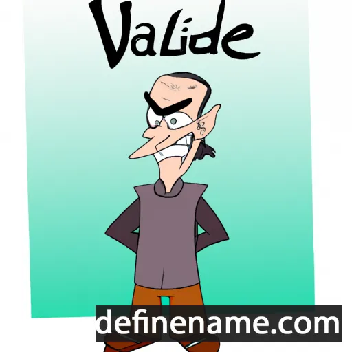 cartoon of the name Ivadell