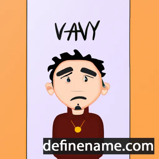 cartoon of the name Ivany