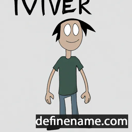 cartoon of the name Ivert