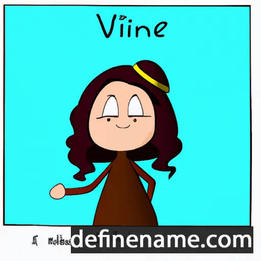 cartoon of the name Ivrine