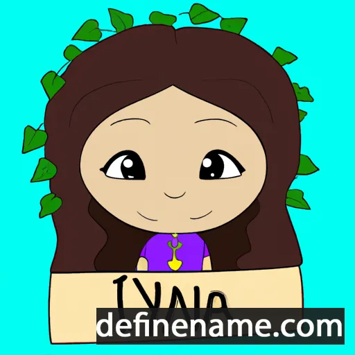 Ivyanna cartoon