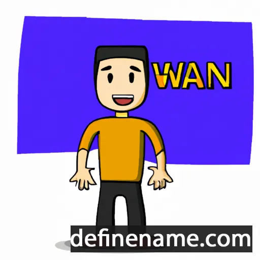 cartoon of the name Iwan