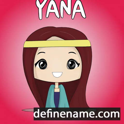 Iyana cartoon