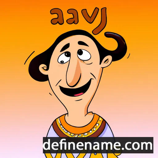 cartoon of the name Iyar