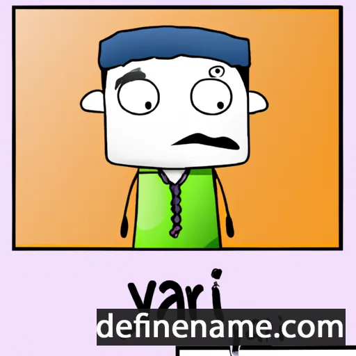 cartoon of the name Iyari