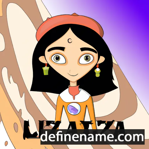 cartoon of the name Izaltina