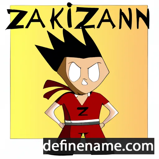 cartoon of the name Izanaki