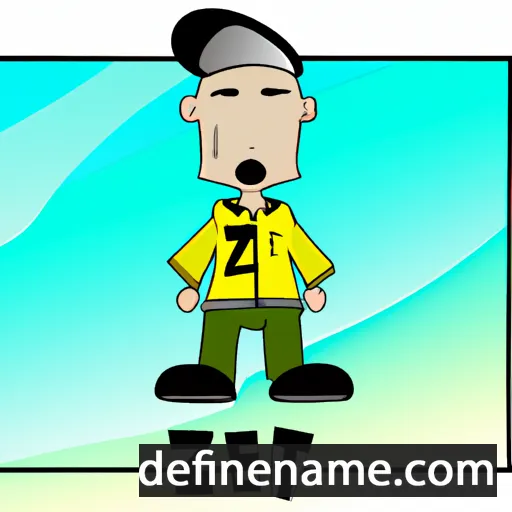 Izet cartoon