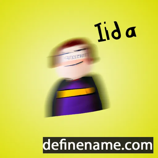 cartoon of the name Izida