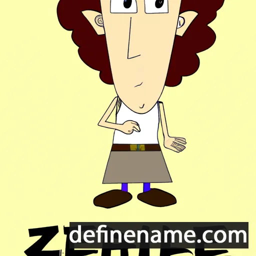 cartoon of the name Izrael