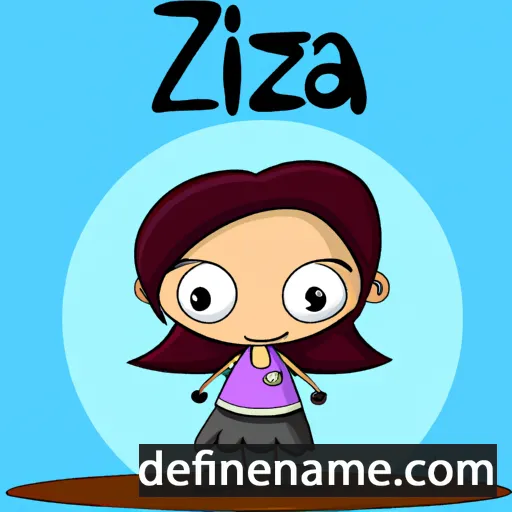 Izza cartoon