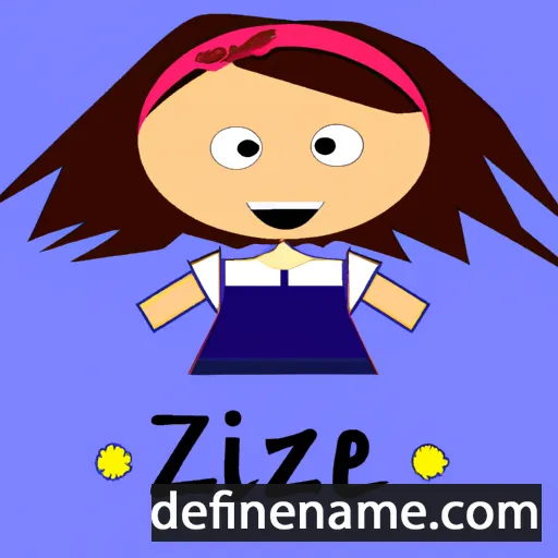 Izzie cartoon