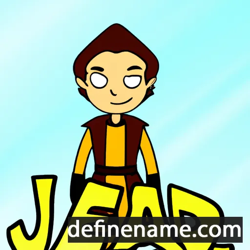 cartoon of the name Jadihel