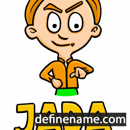 cartoon of the name Jadviga