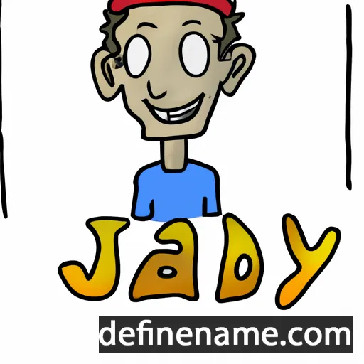 cartoon of the name Jady