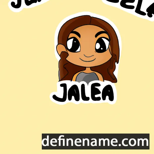 Jaëla cartoon