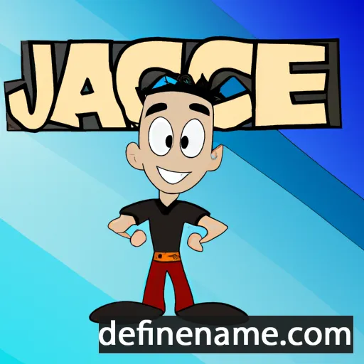 cartoon of the name Jaece