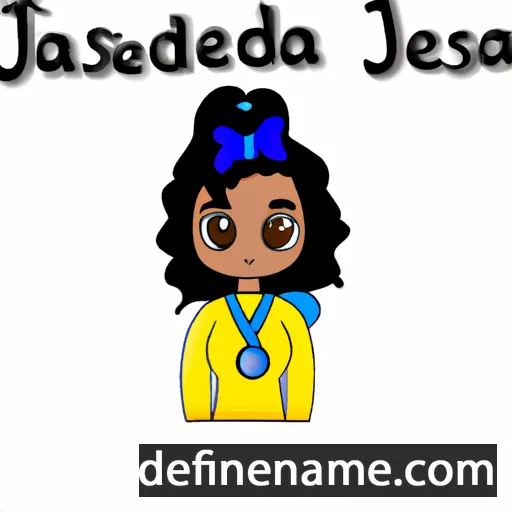 cartoon of the name Jaesandra