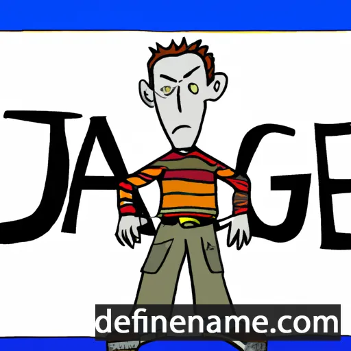 cartoon of the name Jag