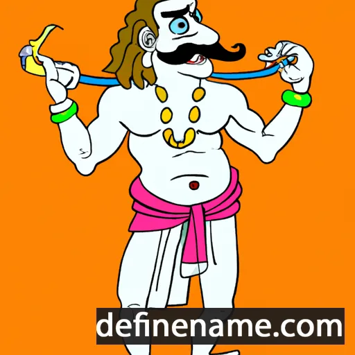 cartoon of the name Jagadishwara