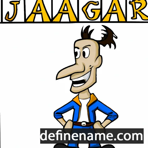 cartoon of the name Jagor