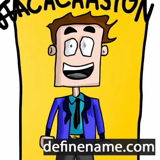 cartoon of the name Jagston