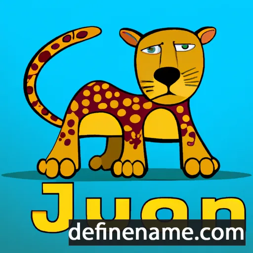 cartoon of the name Jaguar